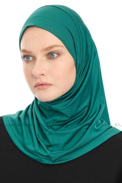 Yazmin - Hijab Amira Vert Foncé Ready To Wear