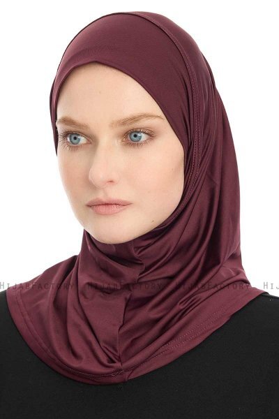 Yazmin - Hijab Amira Prune Ready To Wear