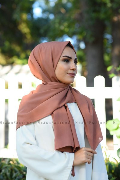 Alida - Hijab Coton Dark Rose - Mirach