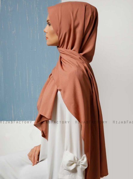 Alida - Hijab Coton Terracotta - Mirach