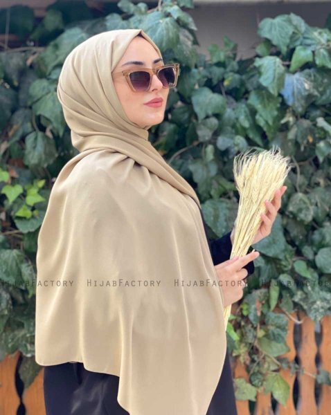 Alvina - Hijab En Jazz Beige - Mirach