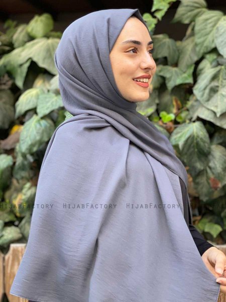 Alvina - Hijab En Crêpe Smoked - Mirach