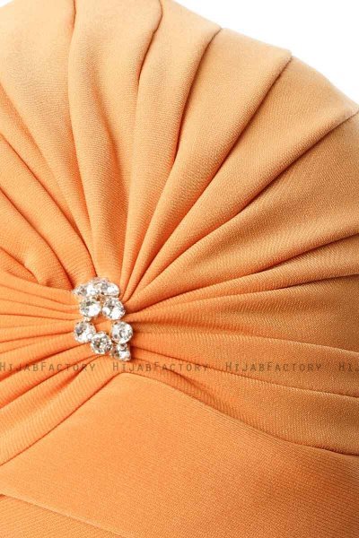 Arwa - Turban Crepe Chiffon Orange - Sehr-i Sal