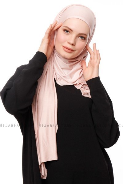Asya - Hijab Pratique Viscose Vieux Rose