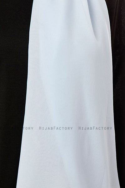 Ayla - Hijab Chiffon Bleu Clair
