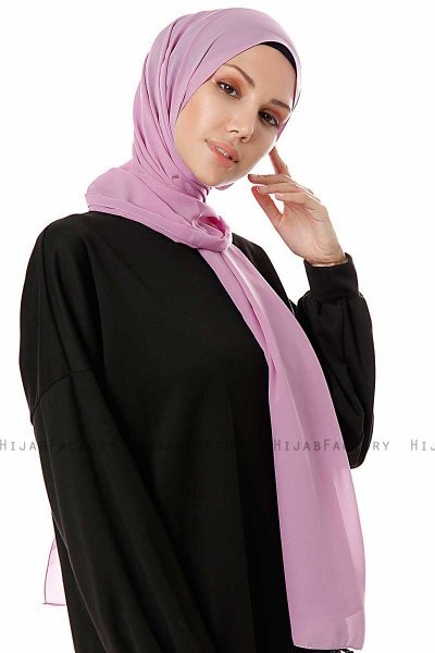 Ayla - Hijab Chiffon Mauve