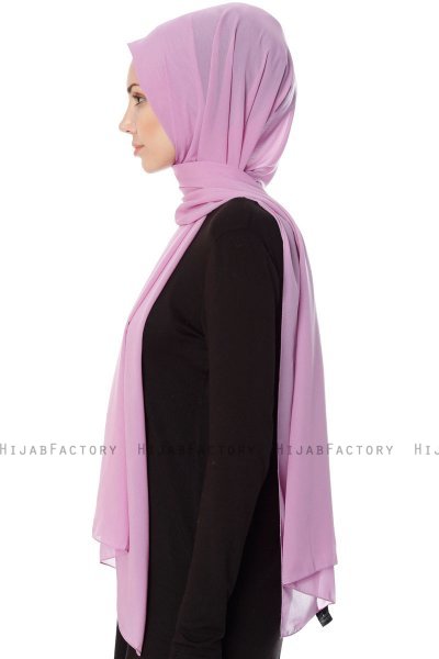 Ayla - Hijab Chiffon Pale Violet