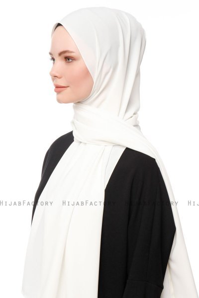 Aylin - Hijab Medine Silk Crème - Gülsoy