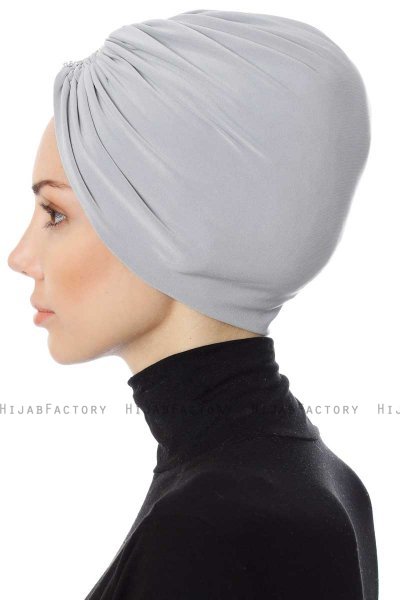 Aynur - Turban Gris Clair