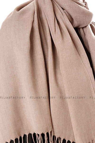 Aysel - Hijab Pashmina Taupe - Gülsoy