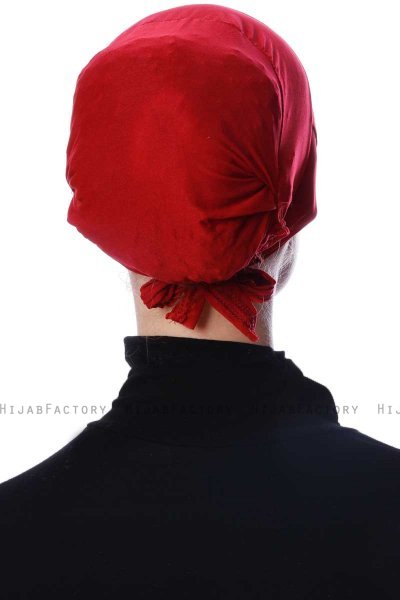 Azra - Bonnet Parizien Bordeaux - Ecardin