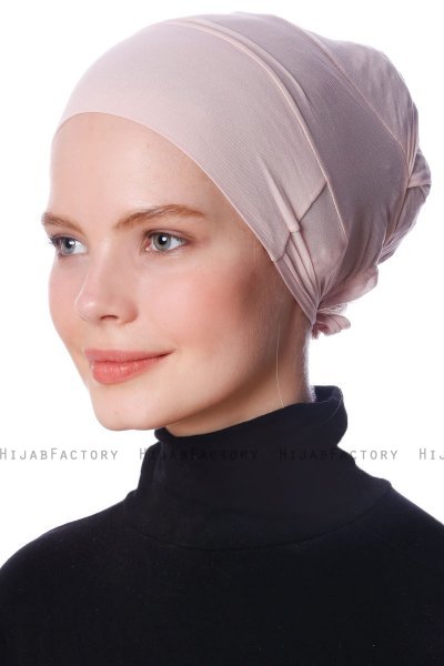 Azra - Bonnet Parizien Vieux Rose - Ecardin