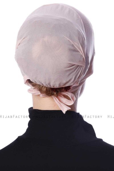 Azra - Bonnet Parizien Vieux Rose - Ecardin