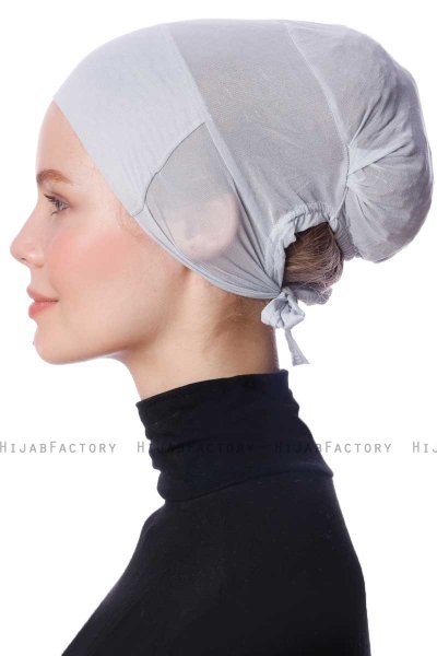 Azra - Bonnet Parizien Gris Clair - Ecardin