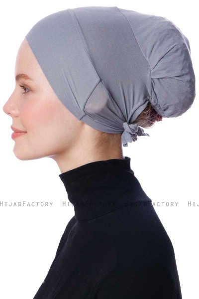 Azra - Bonnet Parizien Gris Foncé - Ecardin