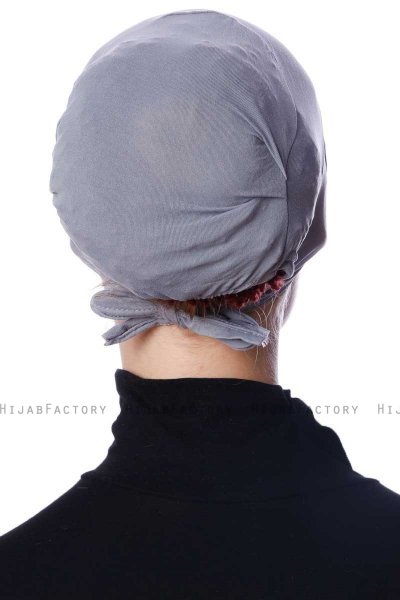 Azra - Bonnet Parizien Gris Foncé - Ecardin