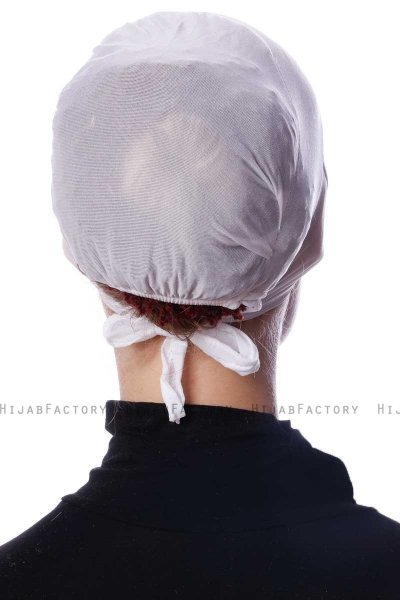 Azra - Bonnet Parizien Blanc - Ecardin