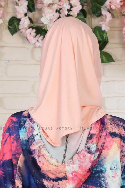 Wilda - Hijab En Coton Vieux Rose