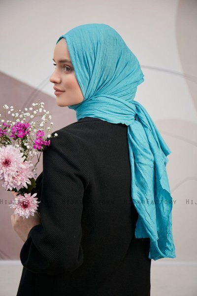 Serap - Hijab Bamboo Crash Turquoise
