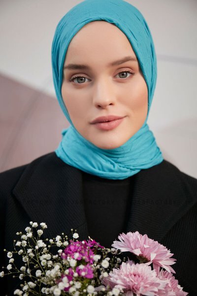 Serap - Hijab Bamboo Crash Turquoise