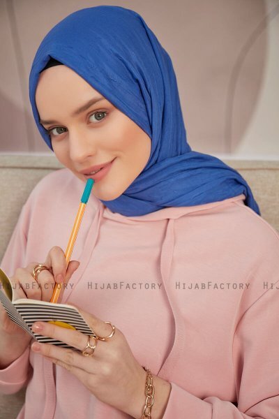 Serap - Hijab Bamboo Crash Bleu