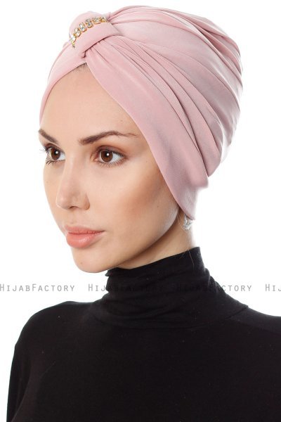 Bahar - Turban Vieux Rose