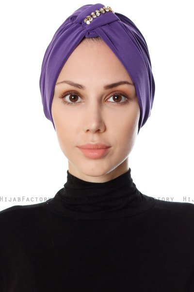 Bahar - Turban Violet