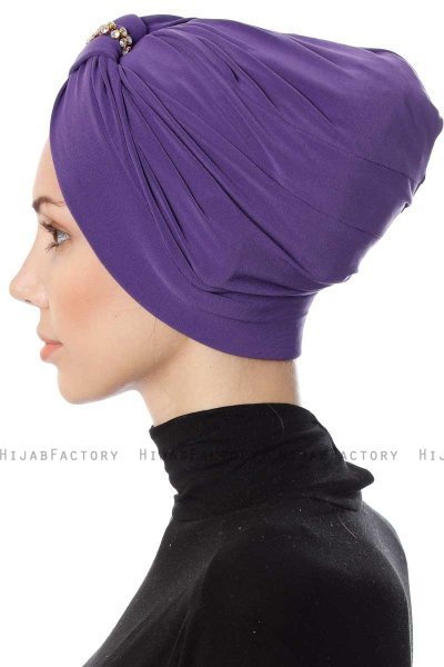 Bahar - Turban Violet