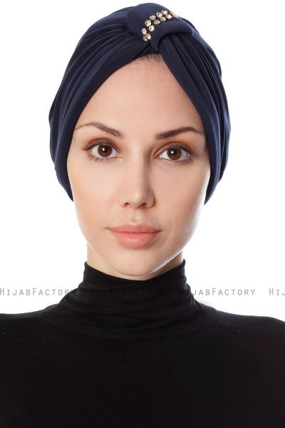 Bahar - Turban Bleu Marin