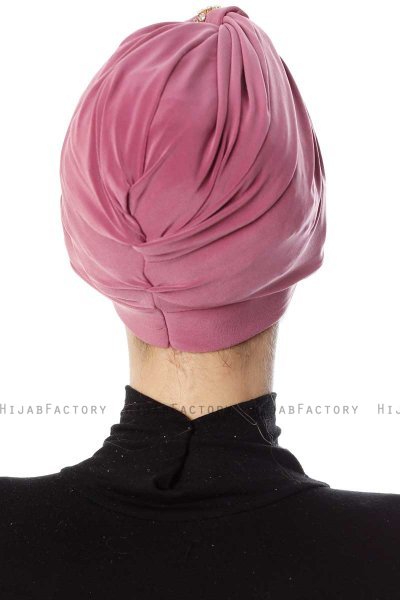 Bahar - Turban Rose Foncé