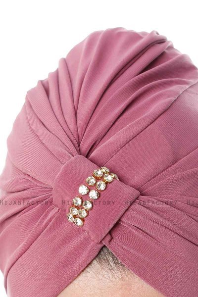 Bahar - Turban Rose Foncé