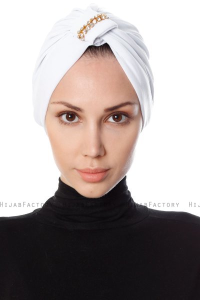 Bahar - Turban Blanc