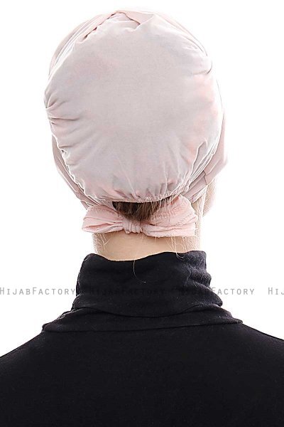 Belgin - Bonnet XXL Parizien Vieux Rose - Ecardin