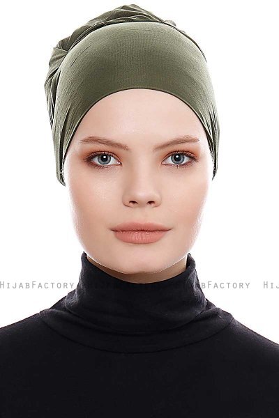 Belgin - Bonnet XXL Parizien Kaki - Ecardin