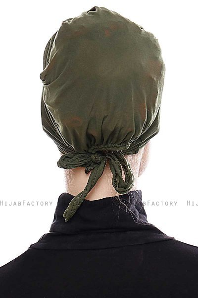 Belgin - Bonnet XXL Parizien Kaki - Ecardin