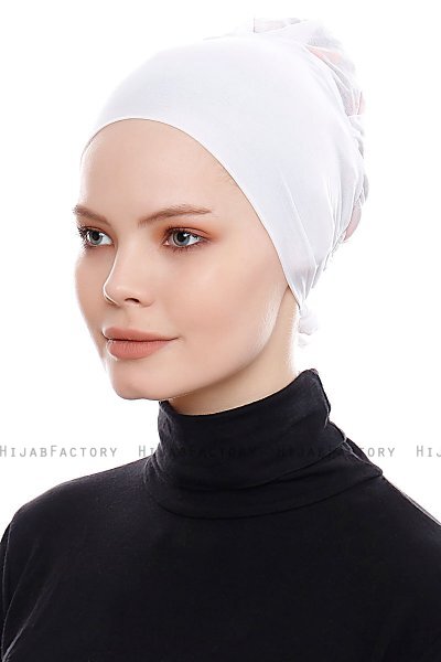 Belgin - Bonnet XXL Parizien Blanc - Ecardin