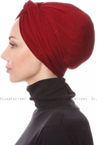 Belinay Bordeaux Turban Ecardin 201806c