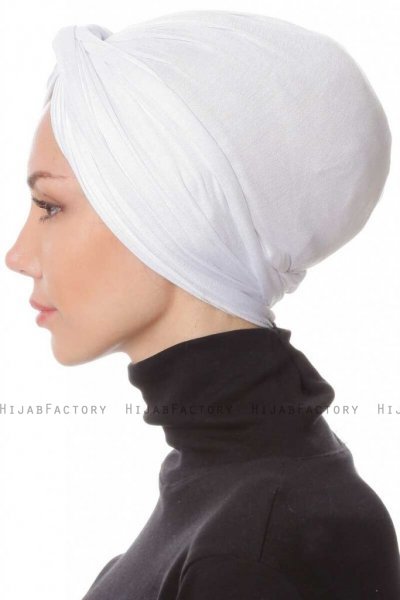 Belinay Vit Turban Ecardin 201802c