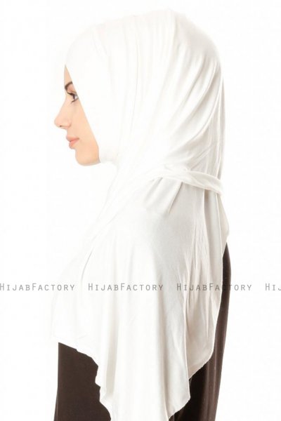 Betul - Hijab 1X Jersey Crème - Ecardin