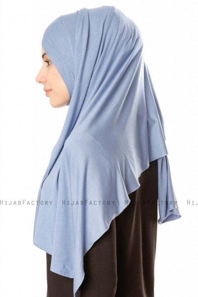 Betul - Hijab 1X Jersey Indigo - Ecardin