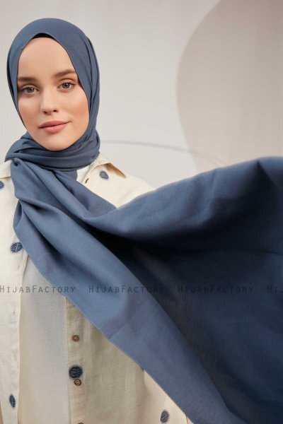 Ceyda - Hijab Cazz Bleu Foncé