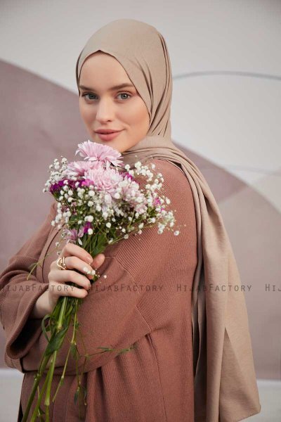 Ceyda - Hijab Cazz Taupe