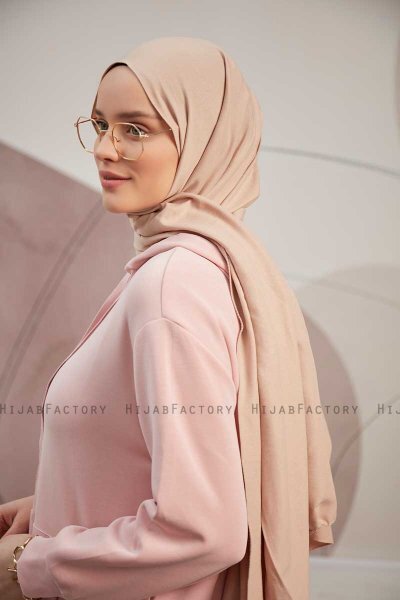 Ceyda - Hijab Cazz Beige Clair