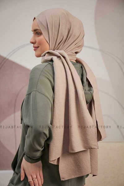 Ceyda - Hijab Cazz Taupe Foncé