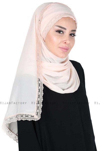 Carin - Hijab Chiffon Pratique Beige