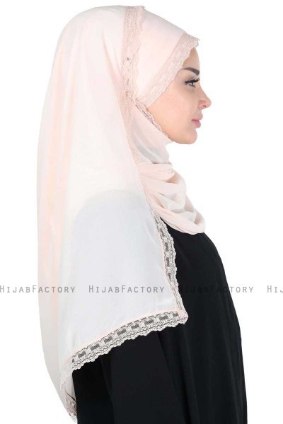 Carin - Hijab Chiffon Pratique Beige