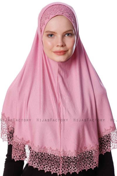 Ceylan - Hijab 2-Piece Al Amira Rose Foncé