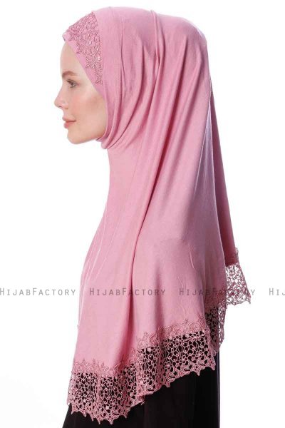Ceylan - Hijab 2-Piece Al Amira Rose Foncé