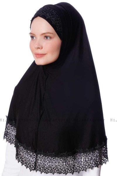Ceylan - Hijab 2-Piece Al Amira Noir