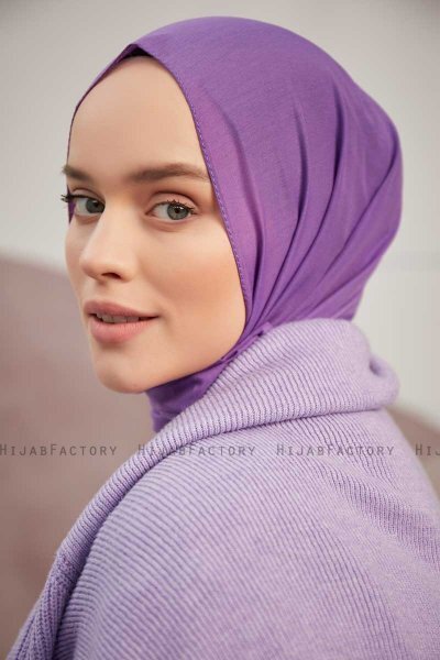 Silky Plain - Hijab Soft Purple